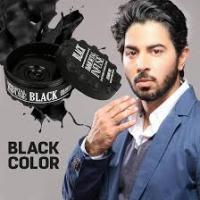 Black Colouring Hair Styling Wax